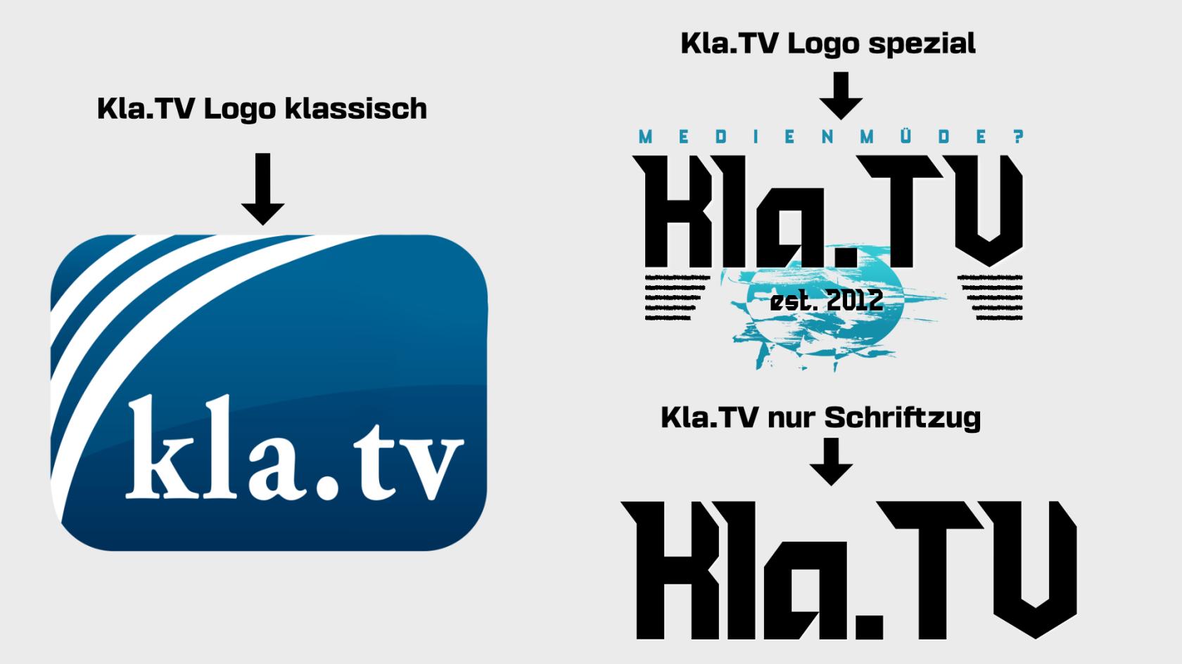 Kla.TV verschiedene Logos.jpg